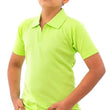 Boys Cotton Half Sleeves Solid Green Shirt