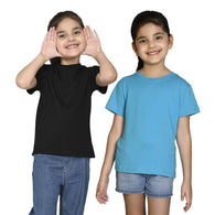 Pack of 2 Multi Girls Half Sleeve T Shirt