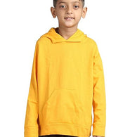 Boys Plain Yellow Sweatshirts & Hoodies