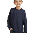 Boys Full Sleeve Unisex Navy Blue Sweatshirt