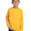 Boys Full Sleeve Unisex Yellow Sweatshirt