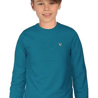 Boys Cotton Blue Sweatshirt