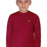 Boys Cotton Red Sweatshirt