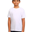 Round Neck Plain White Tshirt for Boys