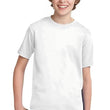 Solid Plain White T- Shirt for Boys