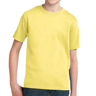 Solid Plain Yellow T- Shirt for Boys