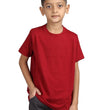 Plain Maroon Hip-Hop Half Sleeve Cotton Boy's T-Shirt