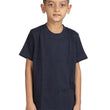 Plain Navy Blue Hip-Hop Half Sleeve Cotton Boy's T-Shirt