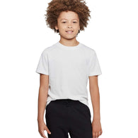 Cliths Boys Plain White Cotton Tshirt