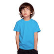 Cotton Plain Round Neck Blue T-Shirts