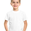 Cotton Plain Round Neck White T-Shirts