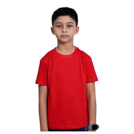 Boy Pure Cotton Plain Red T Shirts