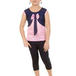 Fashionable  Black Pink Kids Clothing Sets