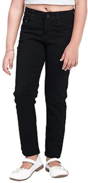 Classy Stretchable Denim Girls Regular Fit Jeans