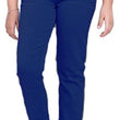 Classic Blue Stretchable Denim Girls Regular Fit Jeans