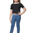 Blue Girls Denim Casual Comfortable Jeans