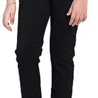 Classy Black Stretchable Denim Regular Fit Jeans