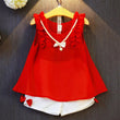 Classy Girls Shorts Set with Necklace