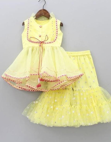 Classic Cotton Girls Lehanga Choli Set