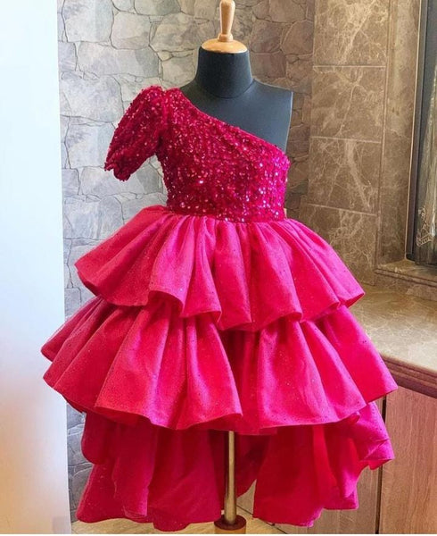 Pink Net Satin & Cotton lining Raffle Gowns