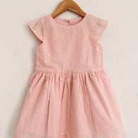 Best Pink Girls Summer Frocks