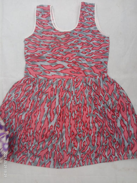 Multi Floral Printed Kids Dress