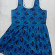 Blue Printed Kids Dress