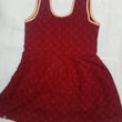 Classy Maroon Kids Dress