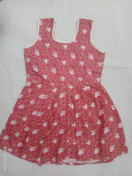 Classy Multi Printed Kids Dress