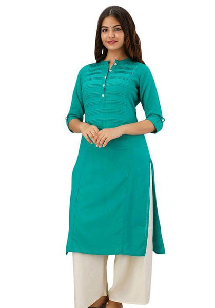 Abhisarika Fabulous Turquoise Women Kurta Sets