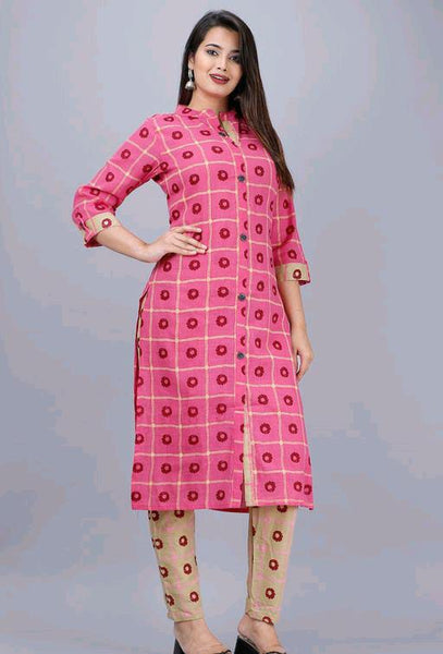 Chitrarekha Voguish Pink Women Kurta Sets