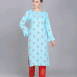 Jivika Stylish Blue Women Kurta Sets