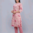 Alisha Superior Pink Printed Women Kurta Sets