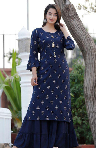 Adrika Petite Women Printed Kurta Sets