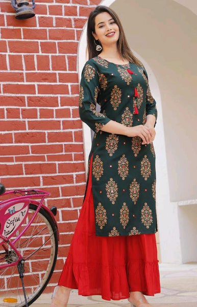 Adrika Petite Women Multi Printed Kurta Sets