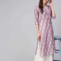 Abhisarika Cotton Multi Printed Ensemble Kurtis-XXS