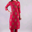 Banita Attractive Maroon Women Rayon Kurta Sets