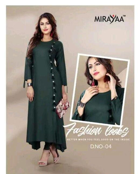 Alisha Classy Heavy Rayon Kurtis