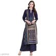 Eashita Elegant Navy Printed Kurta Set