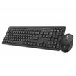 Zebronics Zeb-Companion 500 Keyboard and Mouse Combo Wireless Desktop Keyboard  (Black)