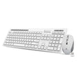 Zebronics Zeb-Companion 500 and Mouse Combo Wireless Desktop Keyboard  (White, Grey)