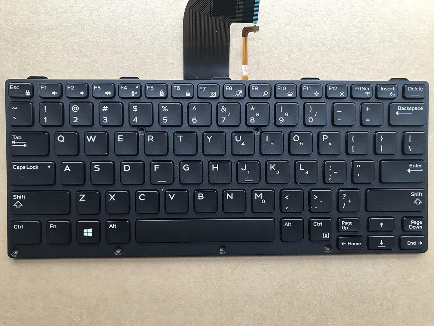 Dell Latitude Rugged 7204 Backlit Laptop Keyboard Internal Laptop Keyboard  (Black)