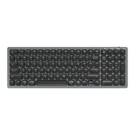 Zebronics Zeb K5001MW Bluetooth 5.0 keyboard for Mac, Windows, Android, Upto 3 connections Bluetooth Multi-device Keyboard  (Dark Grey)