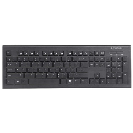 Zebronics ZEB-DLK01 Wired USB Desktop Keyboard  (Black)