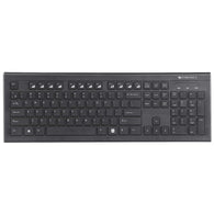 Zebronics ZEB-DLK01 Wired USB Desktop Keyboard  (Black)