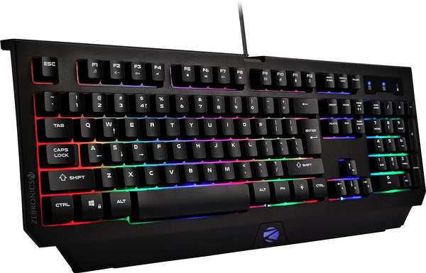 Zebronics Zeb-Transformer K2 Wired USB Gaming Keyboard  (Black)