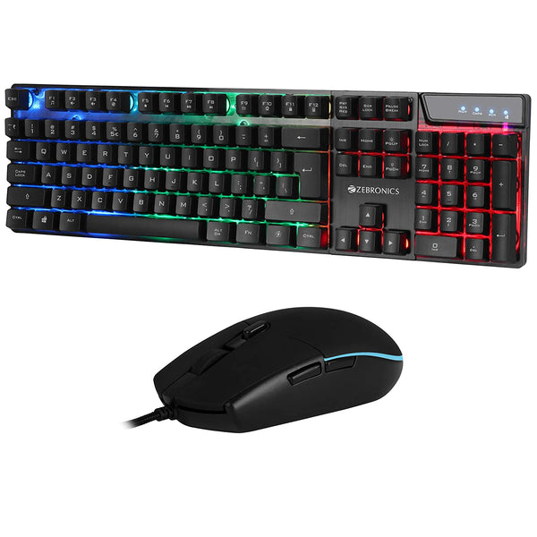 Zebronics ZEB WAR Wired USB Gaming Keyboard  (Black)