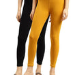 Pk 2 Women Cotton Ankle Length Leggings