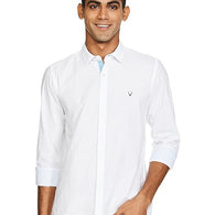 Classy White Men's Slim Fit Shirt