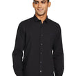 Black Men's Slim Fit Shirt